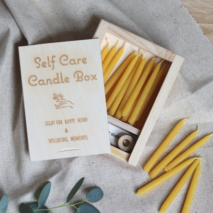 self care candle box