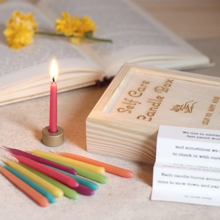 meditation candles set